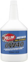 red line 0w40 engine oil 946ml red1119