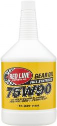 red line 75w90ns gl 5 gear oil 946ml red58309