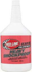 red line heavy shockproof gear oil 946ml red58209