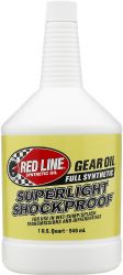 red line superlight shockproof gear oil 946ml red58509