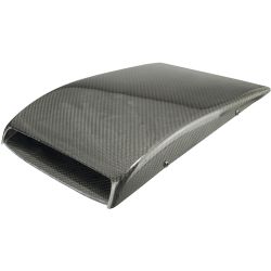 Carbon Air Intake Roof Vent / Two Piece / Drain Pipe / Two Adjustable Air Vents