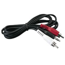 Jack Cable 3.5mm To 2 x Phono Cable 1m