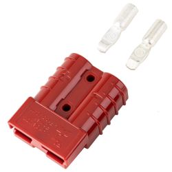 anderson jack plug small 50 amp andsb50red