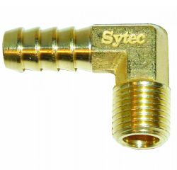 sytec fuel pump 90 degree brass union fitting 90 degree 1 4 npt 8mm sytfpa9021 a