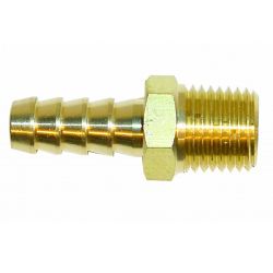 FUEL MANAGER FITTINGS 1/4" NPT BRASS 10MM 90 DEGREE & STRAIGH FITTING. 