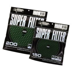 hks super power flow replacement filter 200mm green hks70001 ak022