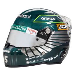 Mini Helmet - Lance Stroll Aston Martin F1 2023
