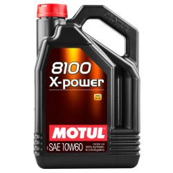 Motul 8100 X Power 10W/60 Engine Oil - 5ltr