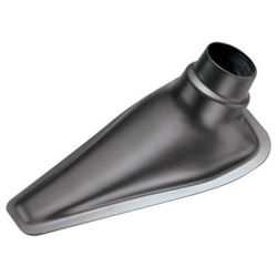 Side Air Duct Scoop 100 x 200 (63/51mm Outlet) Black