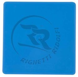righetti ridolfi number plate in blue colour rigk001a