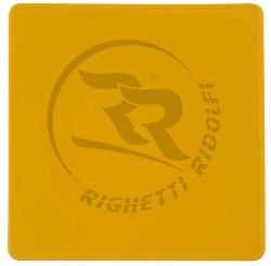 righetti ridolfi number plate in yellow colour rigk001g