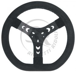 righetti ridolfi suede steering wheel black colour 320mm senior rigk108c n