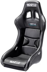 Sparco QRT-R Carbon Seat - Black Leather Sky SPA008013RNRSKY_C
