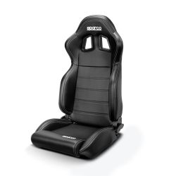 R100 Seat - Sky Black Leather