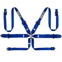 sparco 6 point pro steel saloon harness spa04818rh1 c