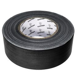 Tape Matt Pcl Cloth Black 50mm X 50m
