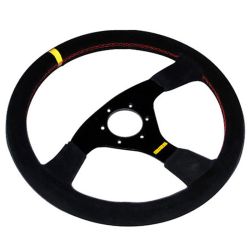 rrs steering wheel veloce 350mm suede flat rrs1026046001