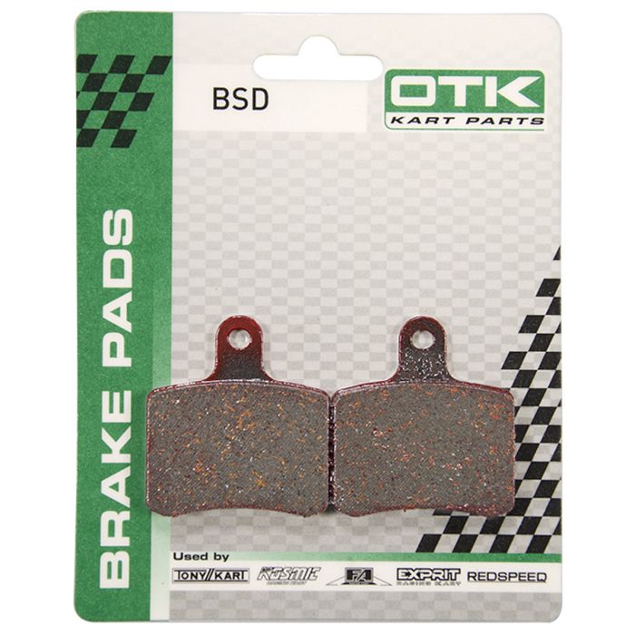 original tony kart otk rear bsd brake pad set otk0082 g4kit