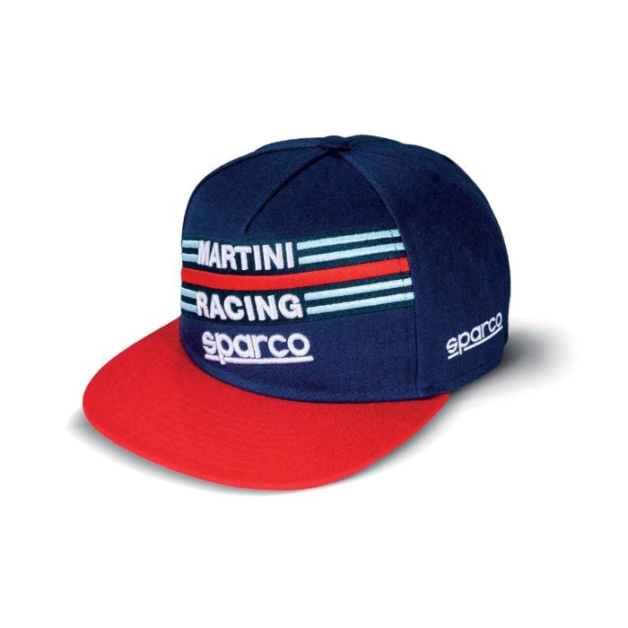 Sparco Martini-R Flat Cap - Navy Blue
