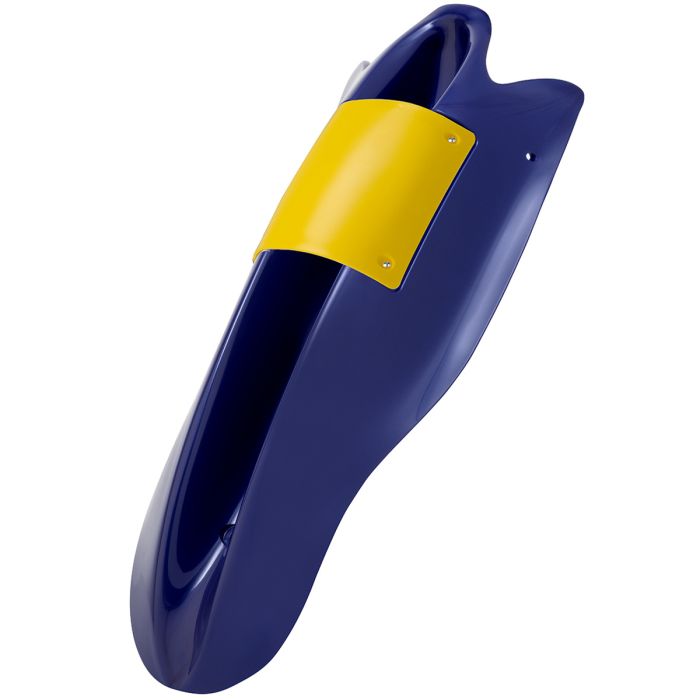 original tony kart otk front spoiler kit m7 blue kit  yellow number plate otk0302 g0b