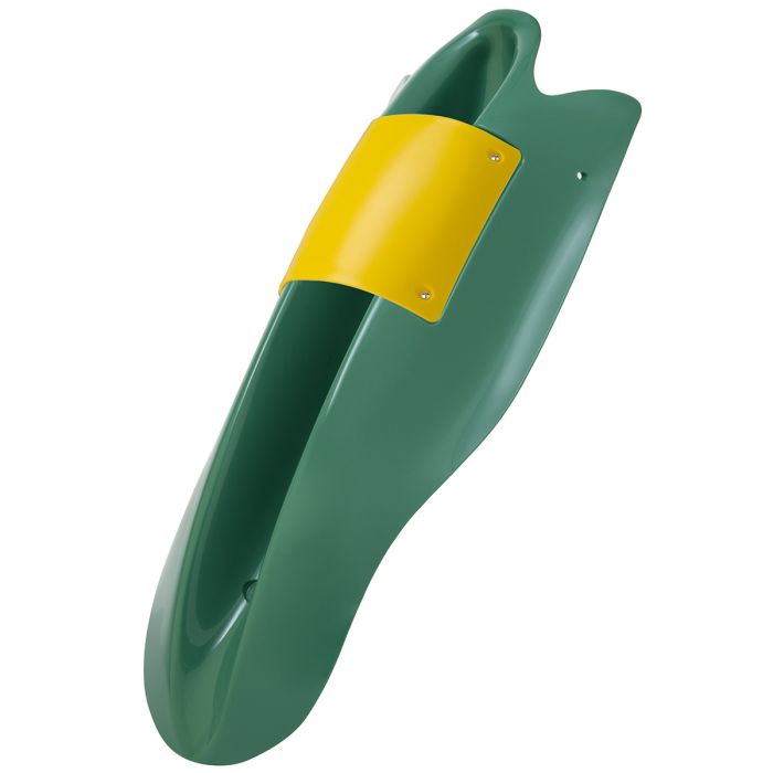 original tony kart otk front spoiler kit m7 green kit  yellow number plate otk0302 g0v