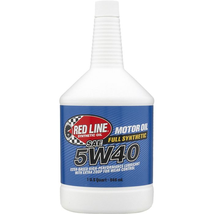 red line 5w40 engine oil 946ml red15409
