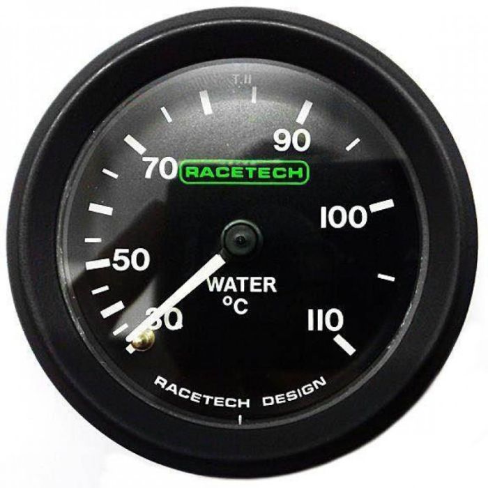Water Temperature Gauge - Mechanical - 7ft. Capillary