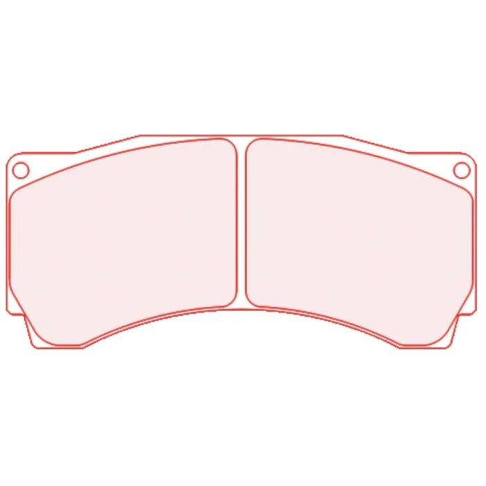 5069W54T25 Brake Pads RC8 Compound