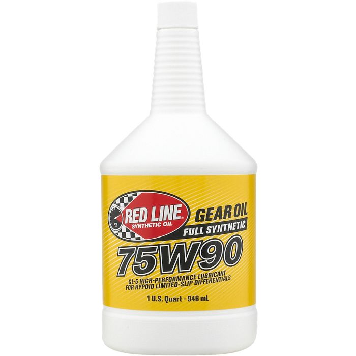 red line 75w90ns gl 5 gear oil 946ml red58309