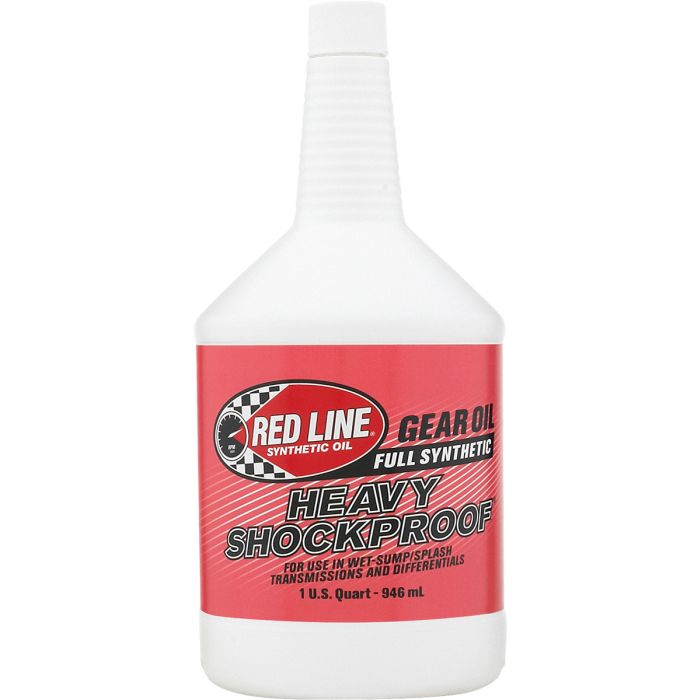 red line heavy shockproof gear oil 946ml red58209