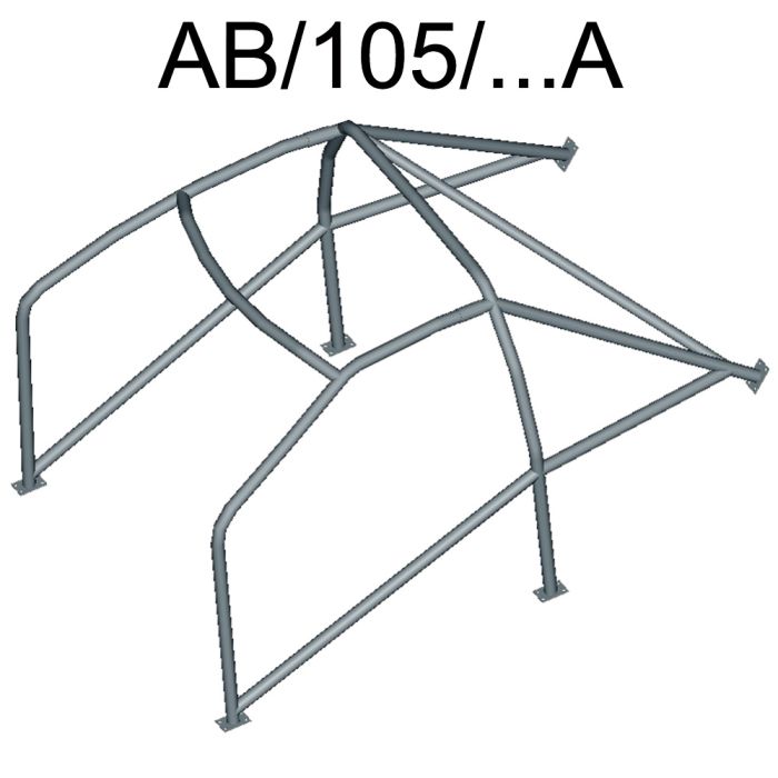 omp racing roll cages bolt in weld in ab 105 208s ompab 105 208s