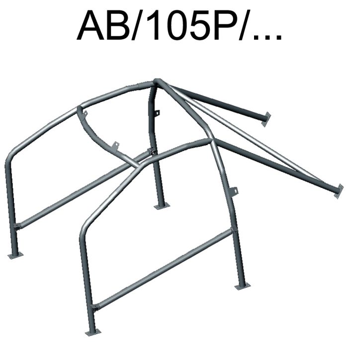 omp racing roll cages bolt in weld in ab 105p 180 ompab 105p 180