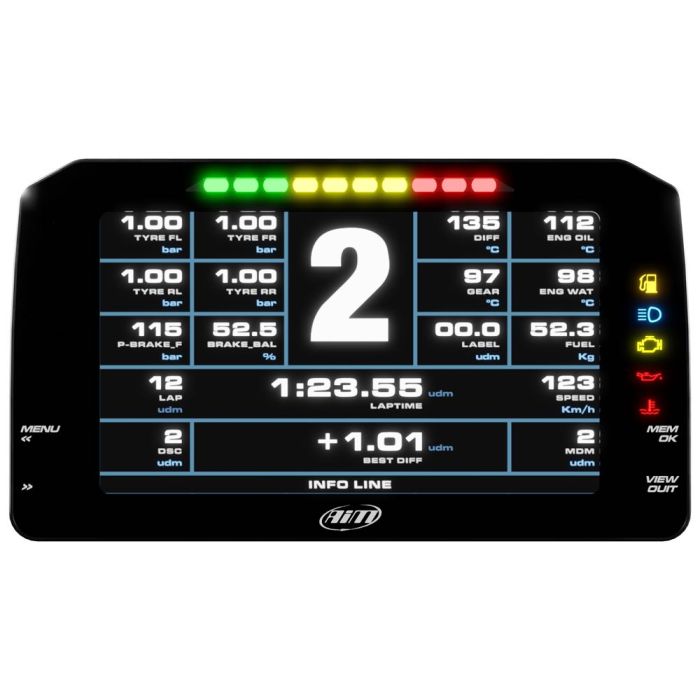 aim pdm tft display 6in road icons aimxc1d06000
