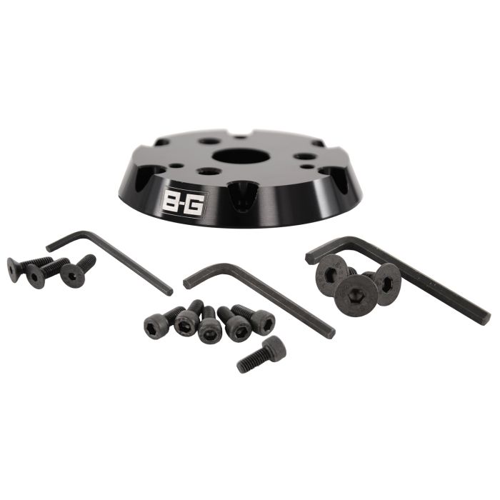 b g racing steering wheel adapter 6x70 to 3x50 8 pcd bg4912