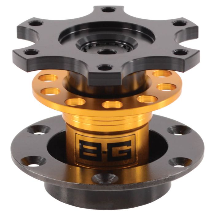 b g racing quick release bolt on 6 hole bgr706