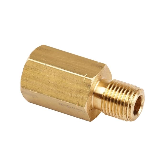Brass Adaptor 3/8 x 24 UNF male - M10 x 1mm female
