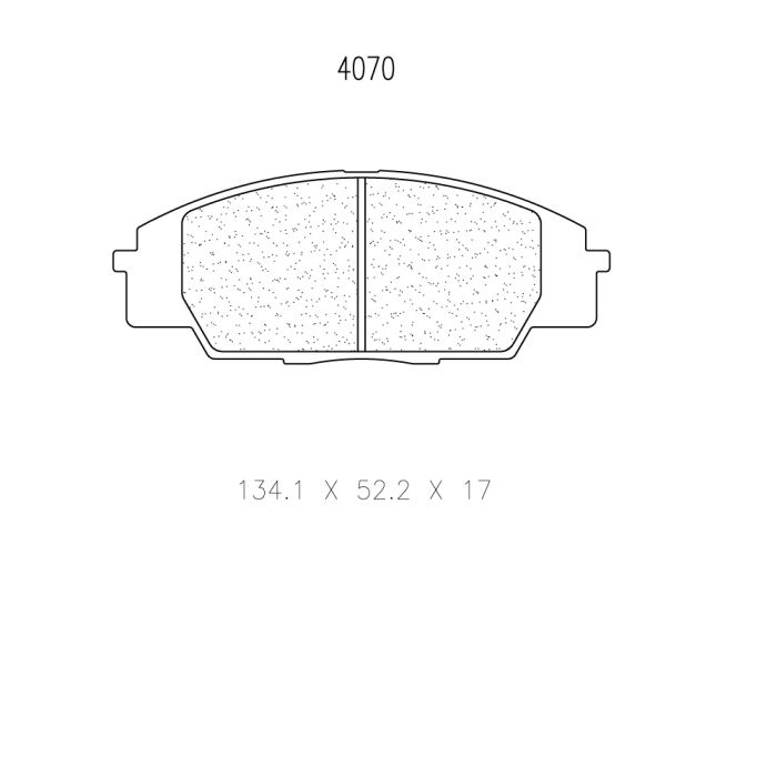 cl brakes 4070 brake pads clb4070_c
