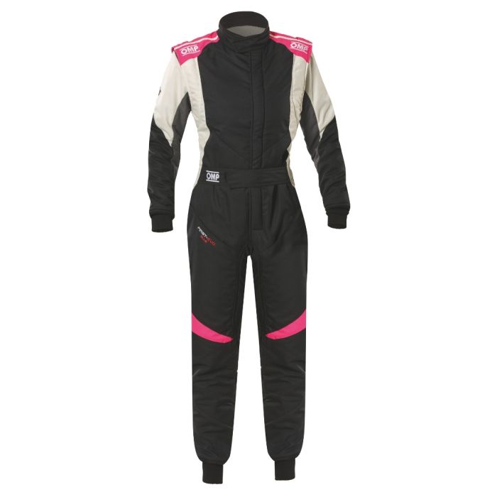 First EVO Elle Suit - Black/Fuchsia