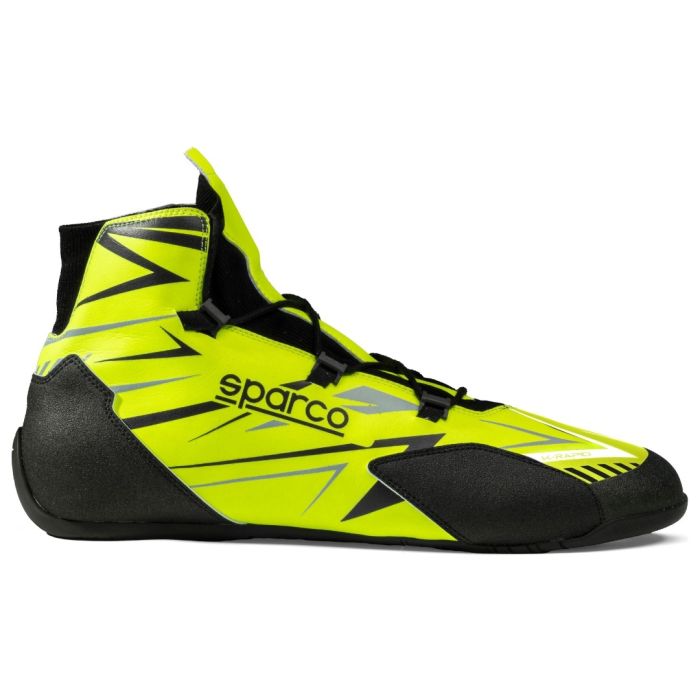K-Rapid Kart Boots - Laces - Flou. Yellow/Black 