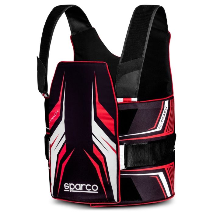 K-Track Rib Protector - Black/Red 