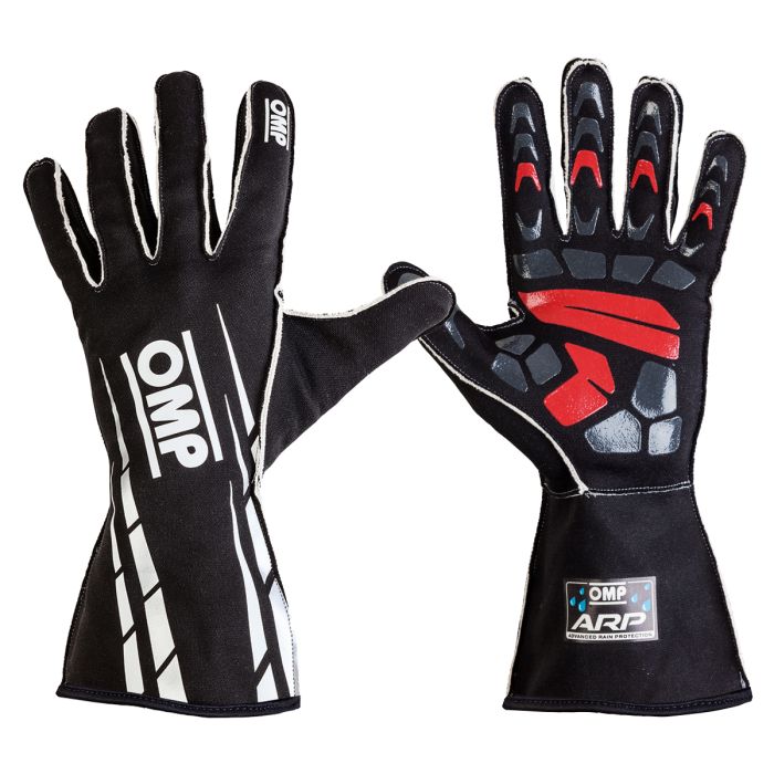 omp racing arp advanced rainproof gloves ompkk02745_c
