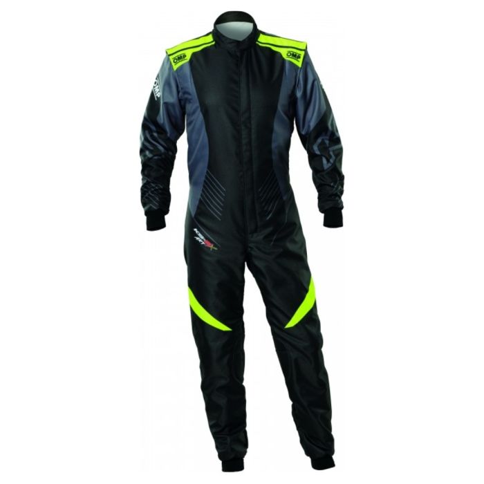 KS-2X ART Kart Suit - BlackFlou. Yellow 