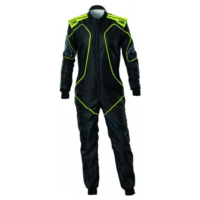 KS-3X ART Kart Suit - Black/Flou. Yellow 