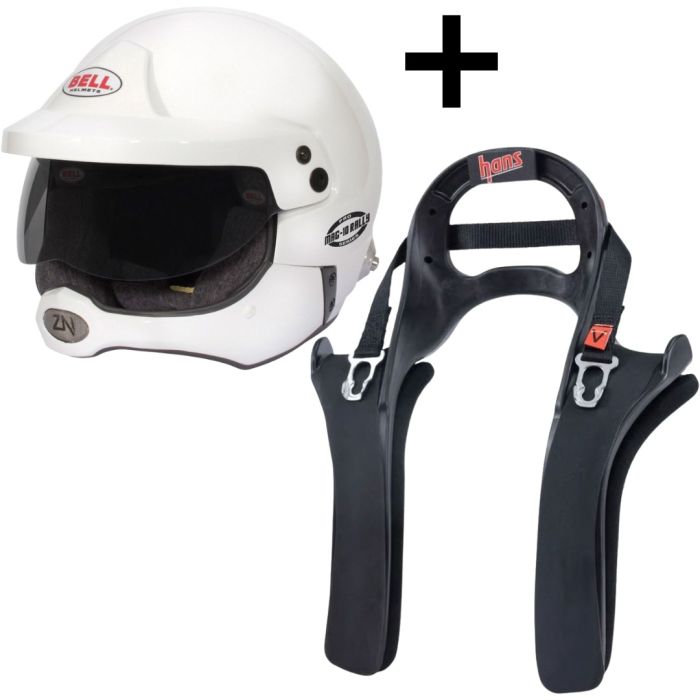 Mag-10 Pro Rally Helmet & 20 Degree HANS