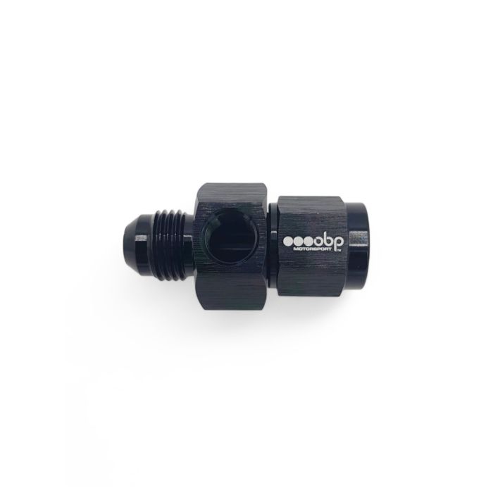 AN6 Male to Female Take Off Adapter - 1/8NPT Port
