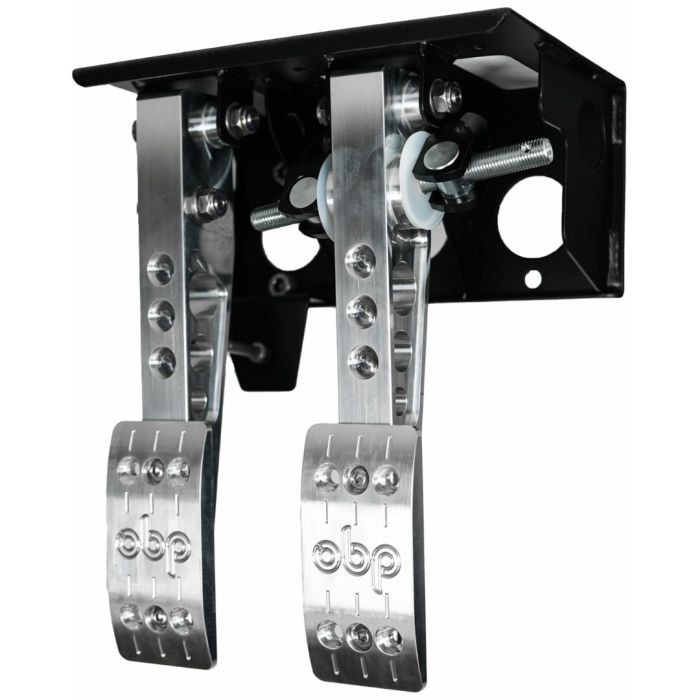Pro-Race V2 Brake & Clutch - Top Mounted - Forward Facing Cylinders - Silver