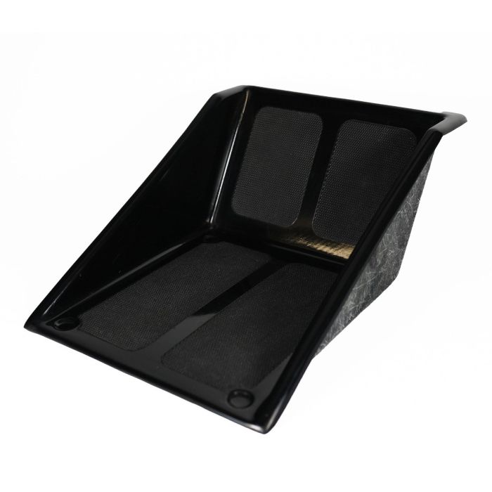 Co-Drivers Black GRP Footrest (W-345mm x H- 195mm x D - 470 mm)