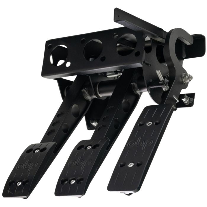 Pro-Race V2 3in1 Pedal Box - Top Mounted - Rear Facing Cylinders - Black