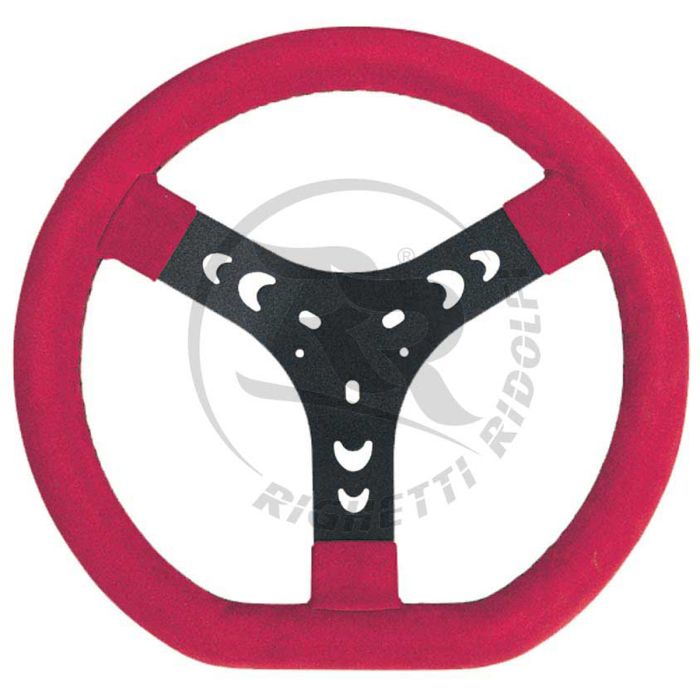 righetti ridolfi suede steering wheel red colour 320mm senior rigk108c r