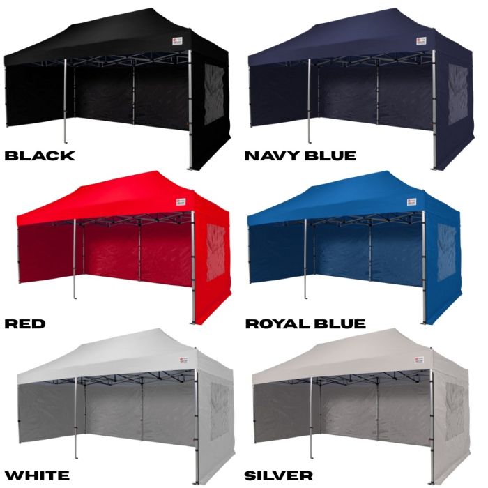 Robusta Instant steel Gazebo Shelter 6m x 3m